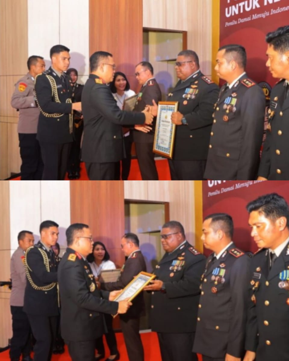 Momen Hari Bhayangkara Ke-77, Polres Tulang Bawang Raih Penghargaan Kapolda Lampung
