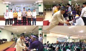 Sebanyak 369 orang Jemaah Haji Kabupaten Tulang Bawang Telah Resmi Diberangkatkan Dari Islamic Center Menggala