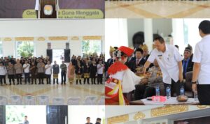 Sejumlah 75 orang Panitia Pemilihan Kecamatan (PKK) untuk Pilkada Tahun 2024 se-Kabupaten Tulang Bawang Telah Dilantik