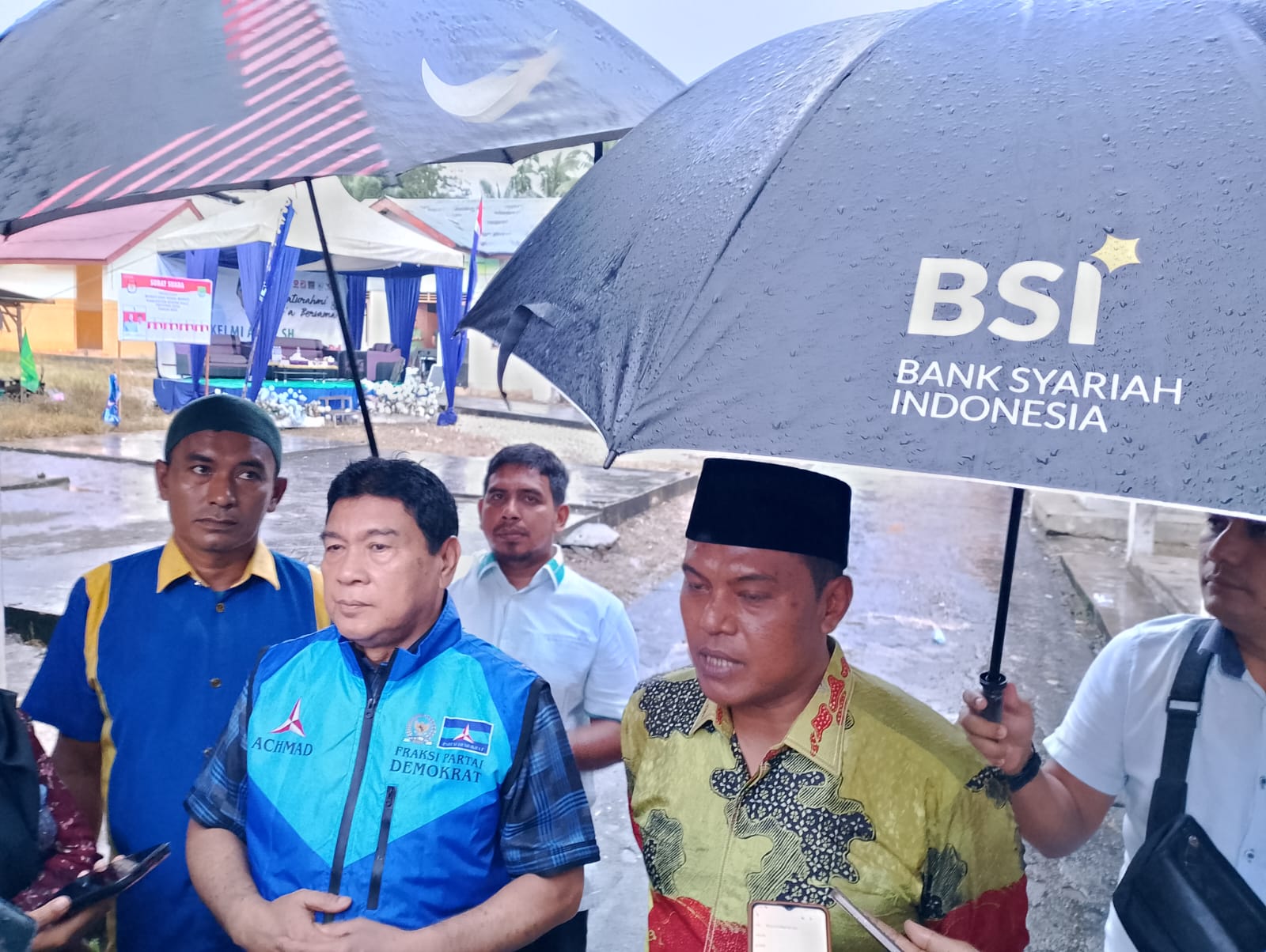 Silaturahmi Dan Do,a Bersama Masyarakat Desa Rambah Tengah Hilir