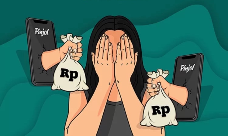 dampak pinjaman online pada tekanan sosial