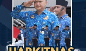 Gelar Upacara Peringatan Harkitnas 2025, Kalapas Pasir Pangarayan Bacakan Amanat Menkomdigi