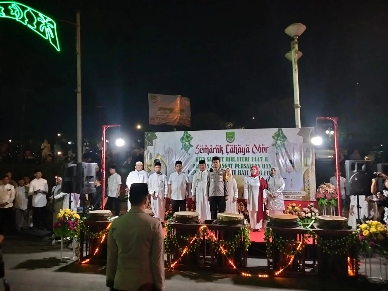 Cahaya Obor dan Gema Takbir Menjemput Kemenangan di Negeri Seribu Suluk