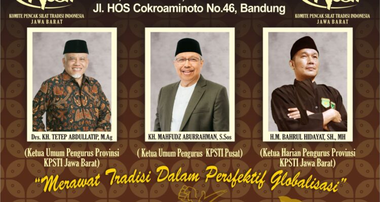 H. Asep Dedi Tokoh Pencak Silat Mendukung Penuh Pelantikan Pengurus Komite Pencak Silat Tradisi Indonesia (KPSTI) Provinsi Jawa Barat