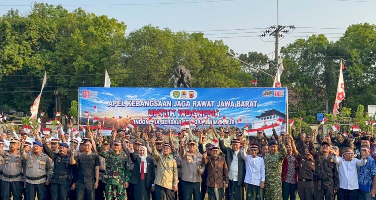 Apel Kebangsaan Jaga Rawat Jawa Barat, Kapolresta Cirebon Ajak Seluruh Elemen Bersatu Jaga dan Rawat Kabupaten Cirebon