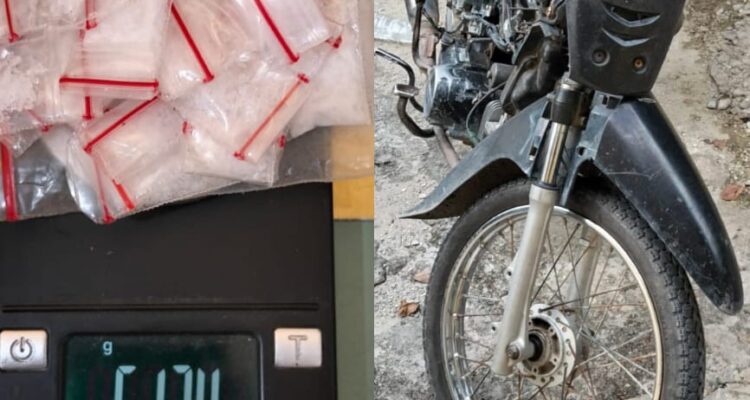 Polsek Tambusai Utara Tangkap Dua Pengedar Narkotika di Mahato, Sita Barang Bukti 22 Paket Sabu